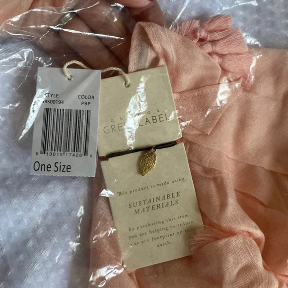 Quagga Greenleaf Sarong Coverup Scarf Eco Friendly w/Free Bracelet Sunkissed OS - Picture 7 of 10